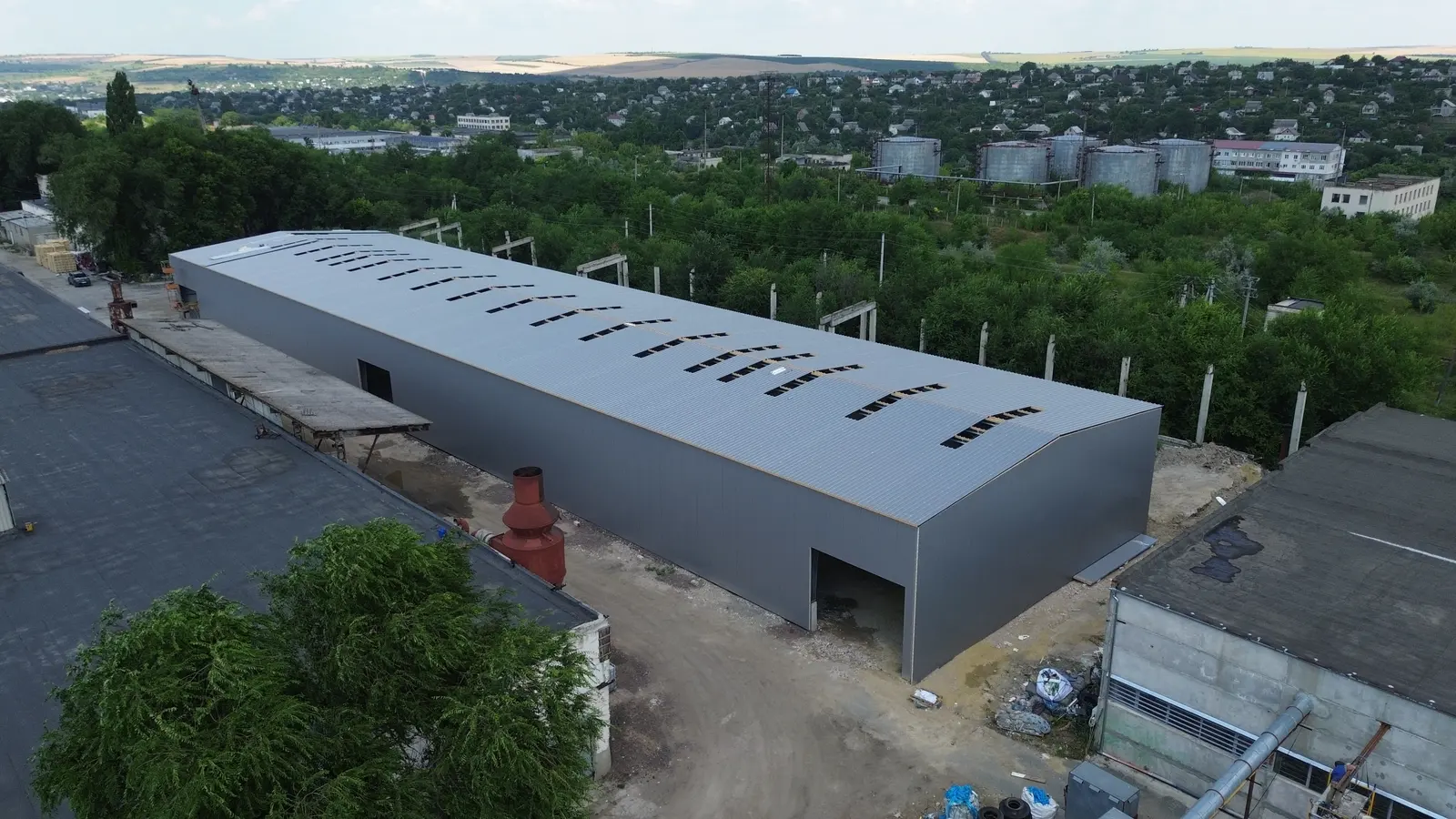 Depozit / Secție de producere – 2112 m² — Sîngera